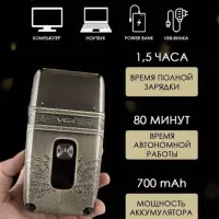 Набор 2в1 Триммер Шейвер VGR V-649
