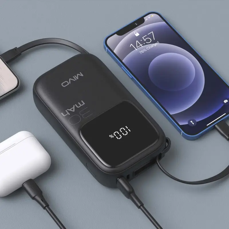 Внешний аккумулятор Powerbank MIVO MB-301Q 30000mAh Внешний аккумулятор Powerbank MIVO MB-301Q 30000mAh