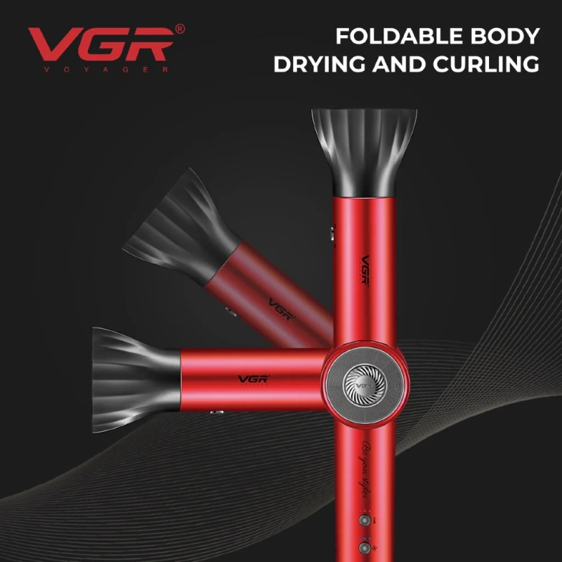 Фен Стайлер 5в1 VGR V-483 Черный