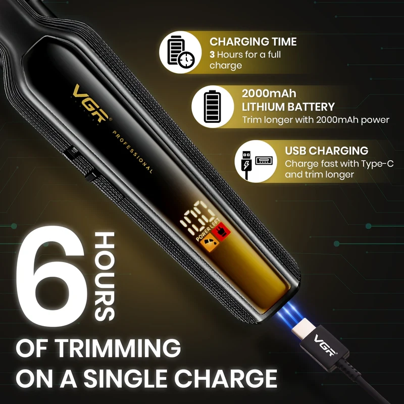 Триммер для стрижки волос VGR V-930 Синий Триммер для стрижки волос VGR V-930 Синий