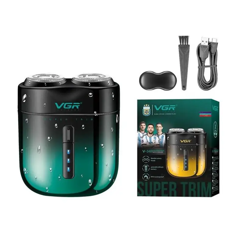 Электрическая бритва VGR V-348 Зеленая