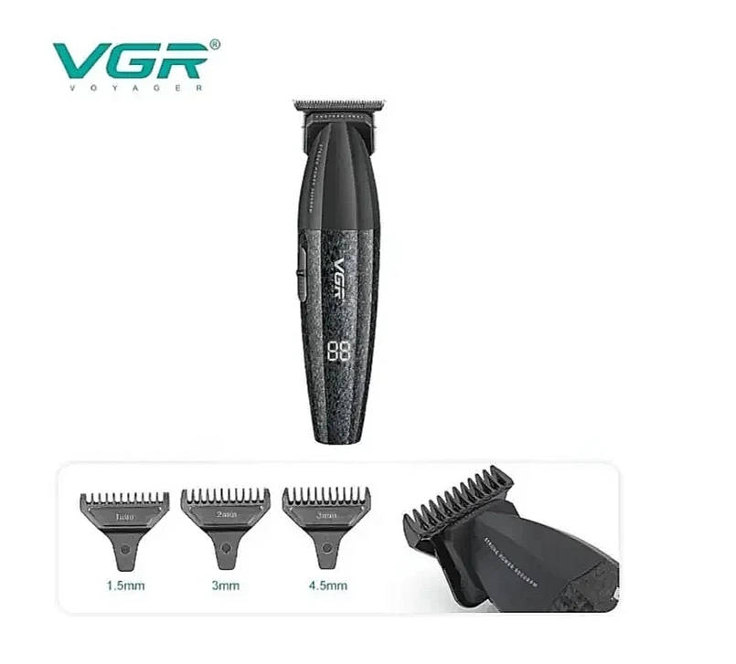 Машинка для стрижки волос с металлическим корпусом VGR V-640T
