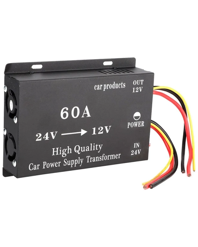 Преобразователь напряжения Инвертор 60A 24V-12V Преобразователь напряжения Инвертор 60A 24V-12V