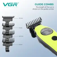 Триммер для стрижки волос VGR V-880T Зеленый