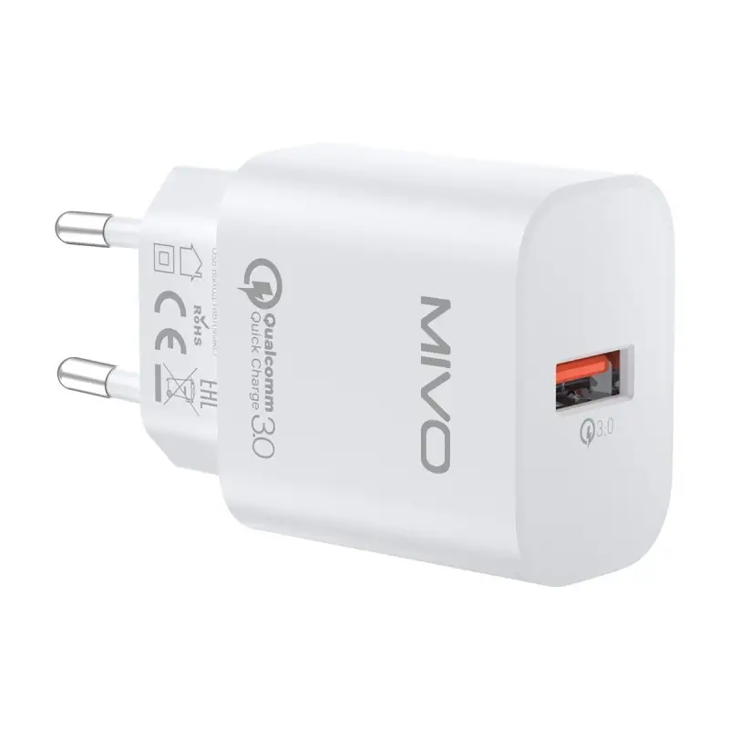 Сетевое зарядное устройство MIVO MP-328Q 18w Сетевое зарядное устройство MIVO MP-328Q 18w