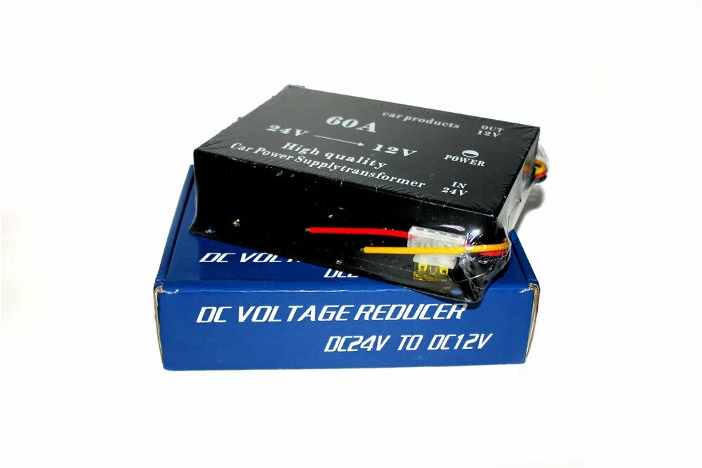 Преобразователь напряжения Инвертор 60A 24V-12V Преобразователь напряжения Инвертор 60A 24V-12V