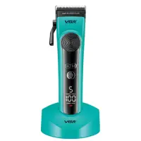 Машинка для стрижки волос VGR V-199 Бирюзовая