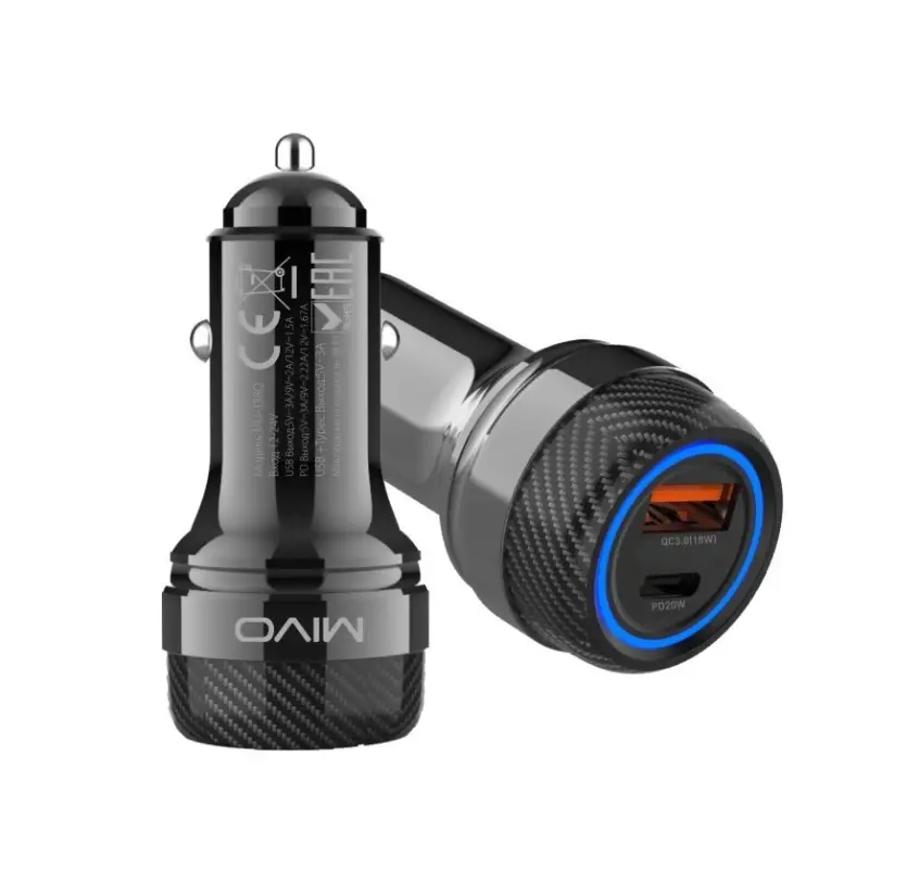 Автомобильное зарядное устройство MIVO MU-338Q Автомобильное зарядное устройство MIVO MU-338Q