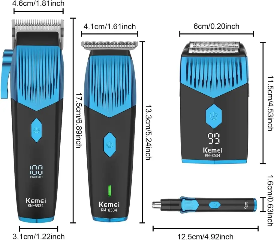 Набор для стрижки волос 4в1 Kemei KM-8534 Набор для стрижки волос 4в1 Kemei KM-8534