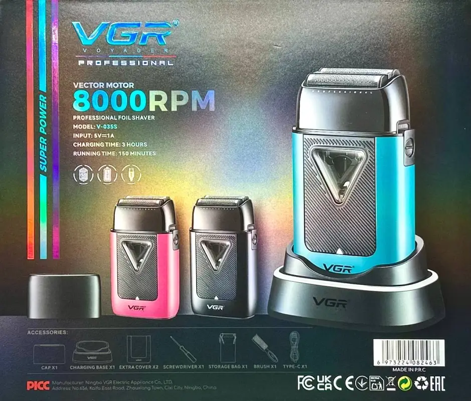 Электрическая бритва Шейвер VGR V-035S