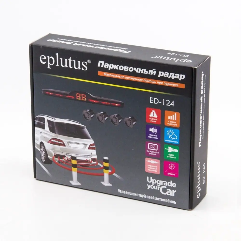 Парковочный радар Парктроник Eplutus ED-124 Парковочный радар Парктроник Eplutus ED-124
