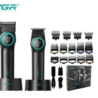 Набор машинок для стрижки волос VGR V-001&977