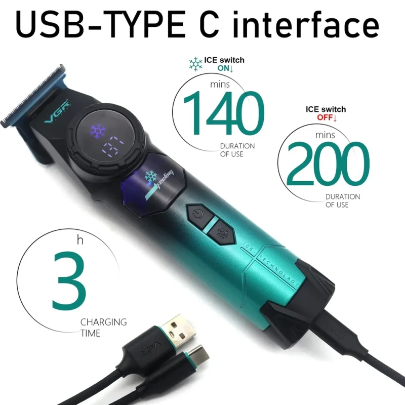 Триммер с охлаждением VGR V-946 Триммер с охлаждением VGR V-946