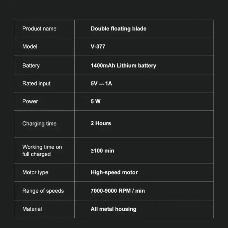 Набор для стрижки волос 2в1 VGR V-977 & V-377 Черный Набор для стрижки волос 2в1 VGR V-977 & V-377 Черный