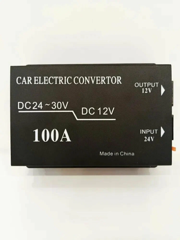 Преобразователь напряжения Инвертор 100A 24V-12V Преобразователь напряжения Инвертор 100A 24V-12V