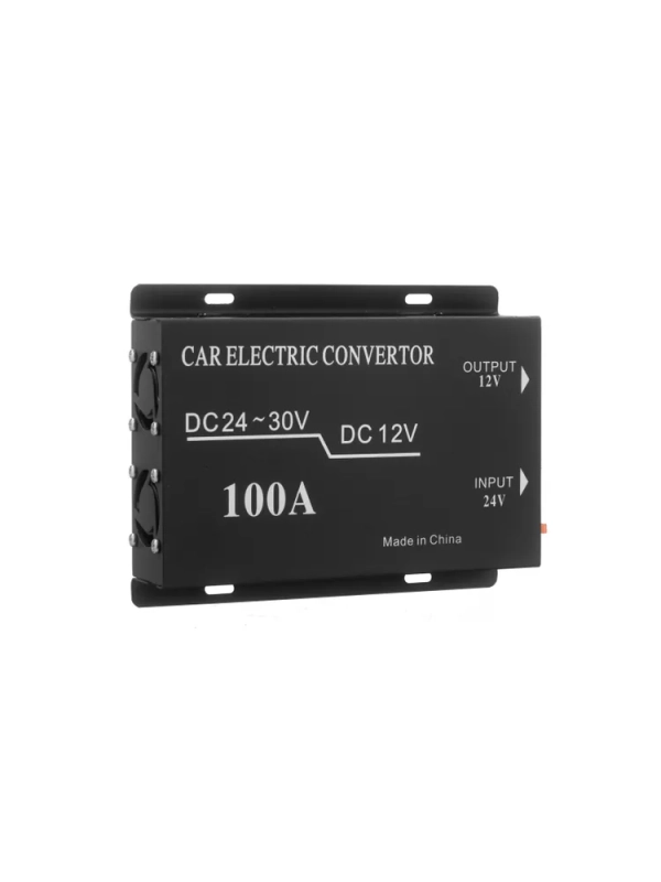 Преобразователь напряжения Инвертор 100A 24V-12V Преобразователь напряжения Инвертор 100A 24V-12V