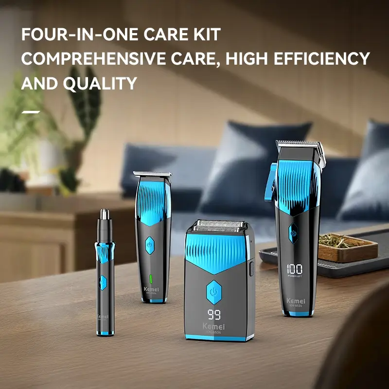 Набор для стрижки волос 4в1 Kemei KM-8534 Набор для стрижки волос 4в1 Kemei KM-8534