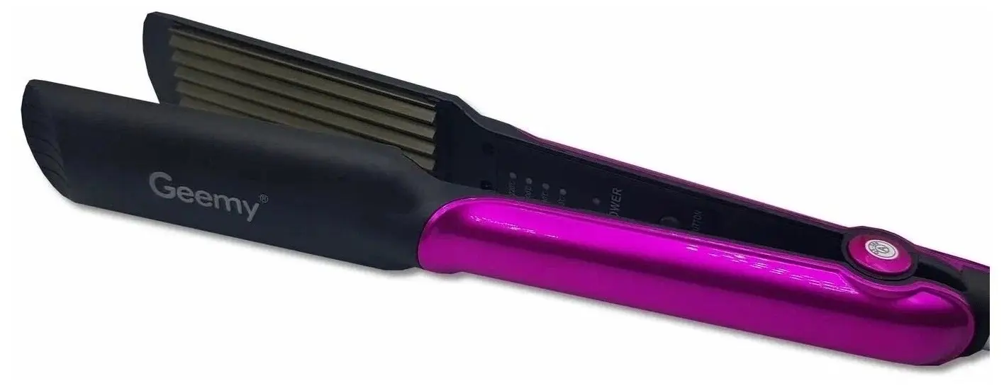 Щипцы-гофре для волос профессиональные Geemy GM-2819W