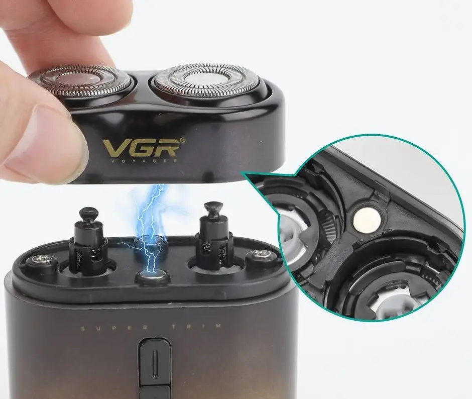 Электрическая бритва VGR V-348 Зеленая