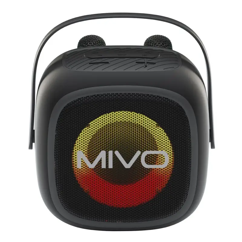 Колонка портативная Караоке с двумя микрофонами MIVO M68 Колонка портативная Караоке с двумя микрофонами MIVO M68