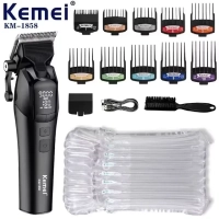Машинка для стрижки волос Kemei KM-1858