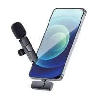 Микрофон петличный К8 2в1 Lightning & Type-C