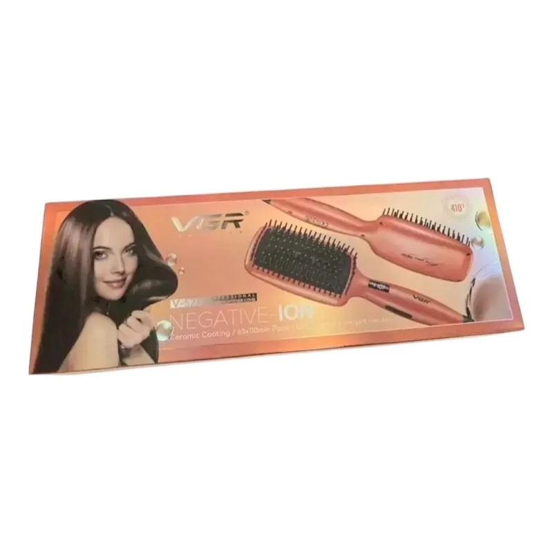 Расческа Щетка Фен VGR V-527 Оранжевая