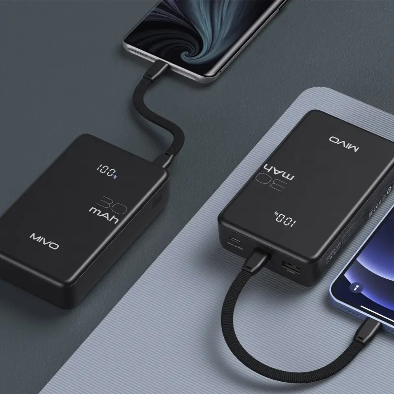 Внешний аккумулятор Powerbank MIVO MB-311Q 30000mAh Внешний аккумулятор Powerbank MIVO MB-311Q 30000mAh