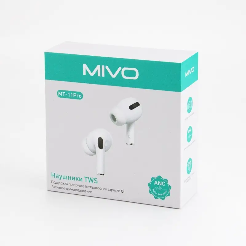 Наушники беспроводные MIVO MT-11PRO Наушники беспроводные MIVO MT-11PRO