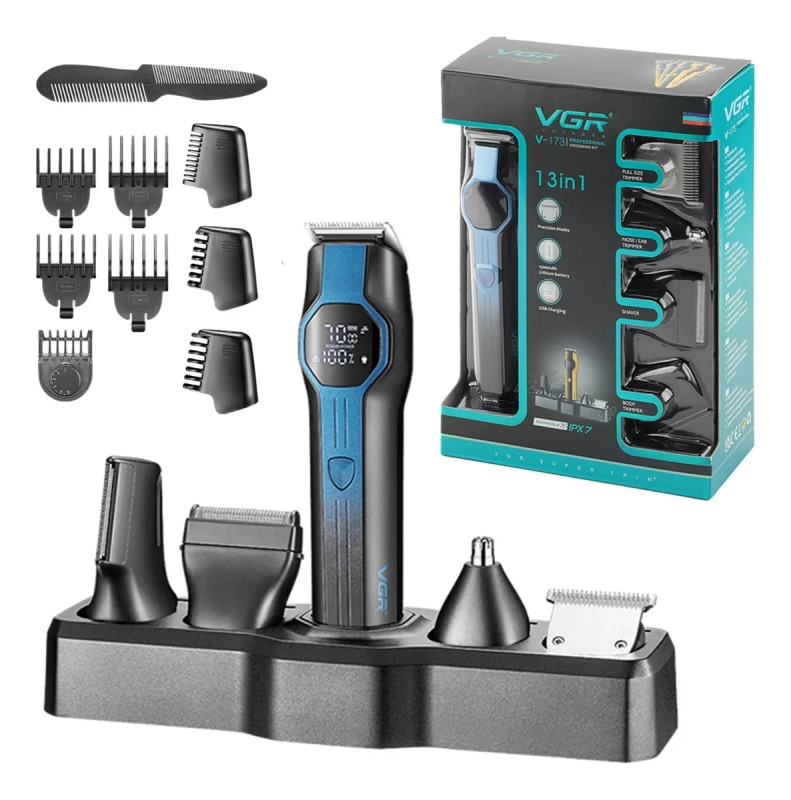 Триммер Набор 13в1 VGR V-173 Желтый Триммер Набор 13в1 VGR V-173 Желтый