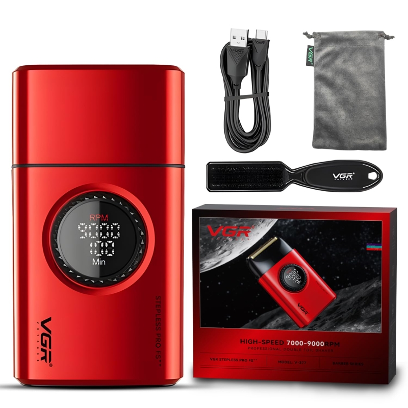 Электрическая бритва Шейвер VGR V-377 Красный Электрическая бритва Шейвер VGR V-377 Красный