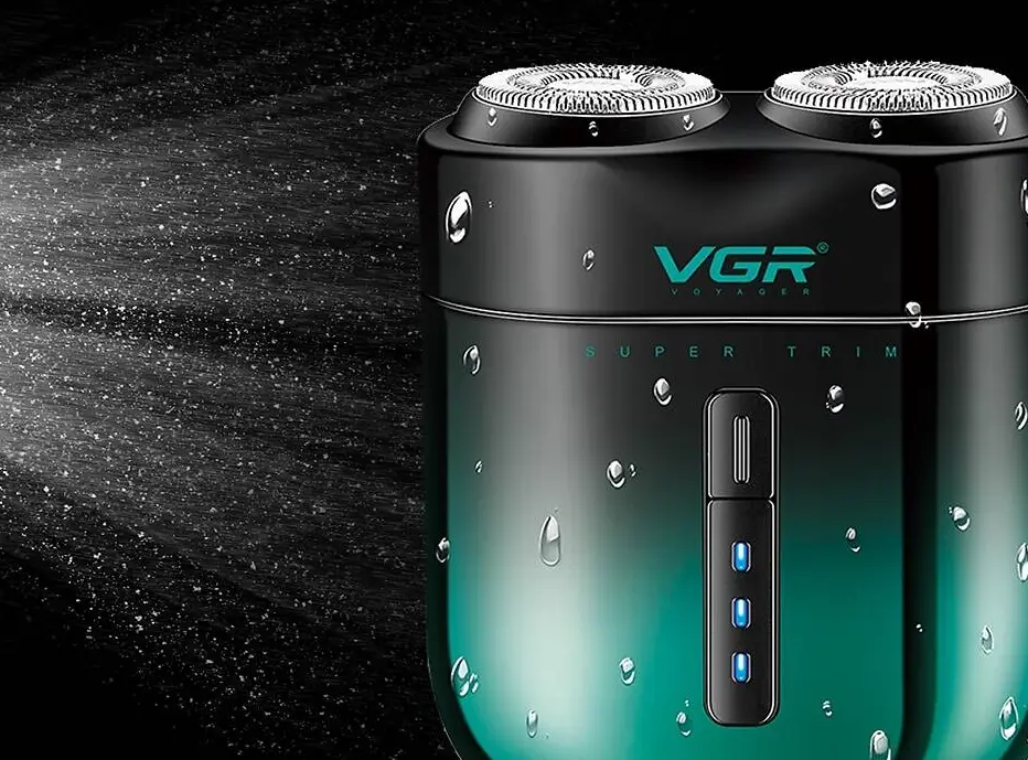 Электрическая бритва VGR V-348 Зеленая