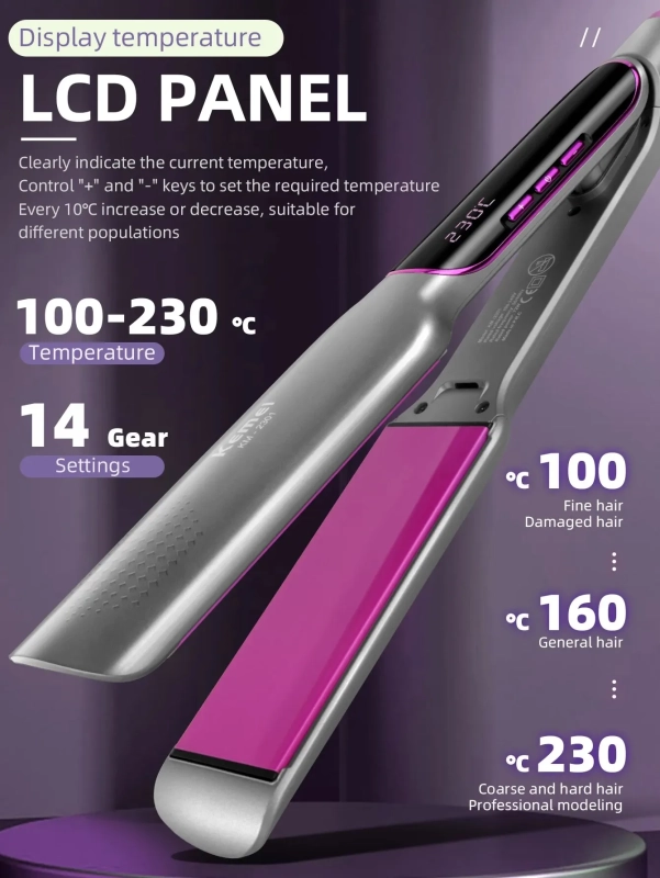 Плойка Выпрямитель Kemei KM-2301 Плойка Выпрямитель Kemei KM-2301