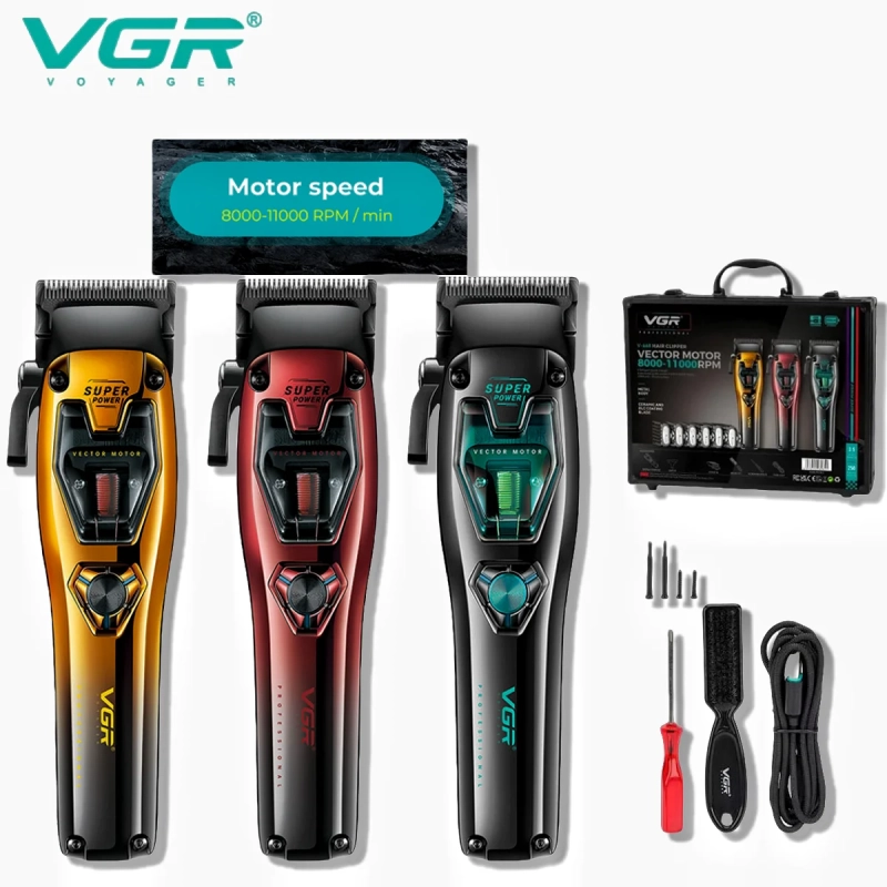 Машинка Набор в кейсе VGR V-668 (3 цвета) Машинка Набор в кейсе VGR V-668 (3 цвета)