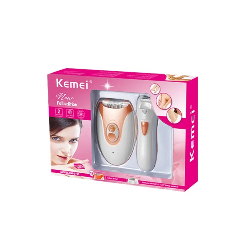 Эпилятор Набор 2в1 Kemei KM-2195
