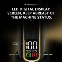 Набор для стрижки волос 3в1 В кейсе KEMEI KM-8572