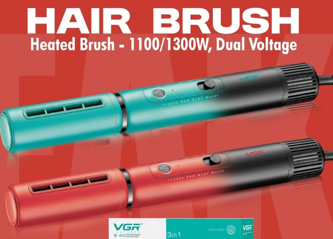 Стайлер для волос 3в1 VGR V-489 Зеленый Стайлер для волос 3в1 VGR V-489 Зеленый