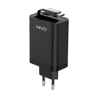 Сетевое зарядное устройство 65w MIVO MP-652Q 65w