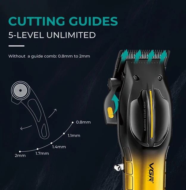 Машинка для стрижки волос VGR V-026 Красная Машинка для стрижки волос VGR V-026 Красная