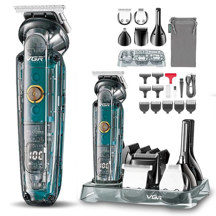 Триммер для стрижки волос 6в1 VGR V-102