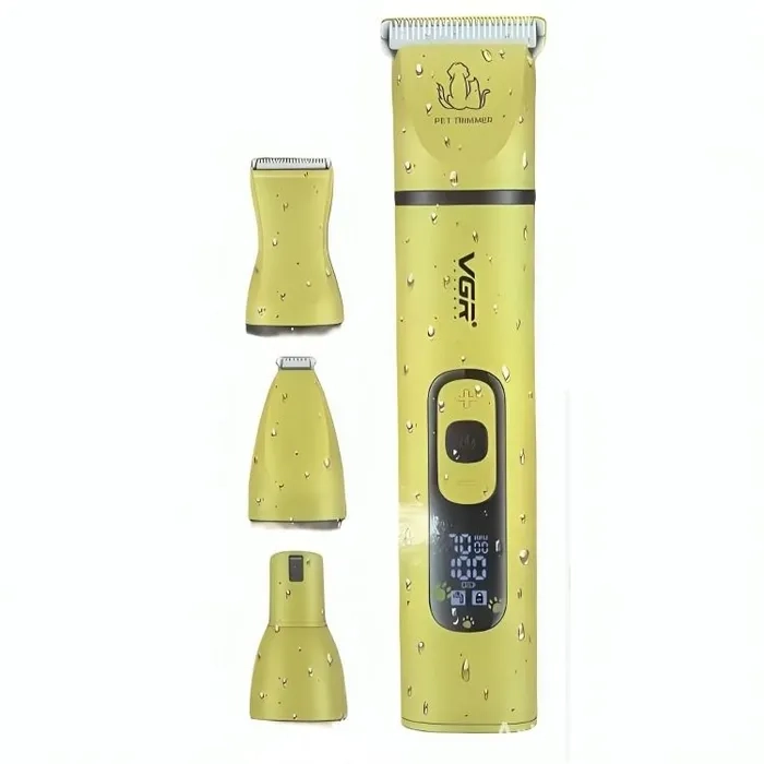 Триммер для стрижки животных 4в1 VGR V-204