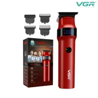 Триммер для стрижки волос VGR V-987 Красный