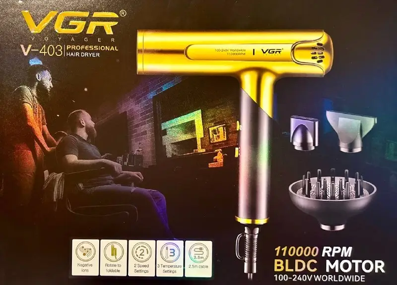 Фен для волос VGR V-403