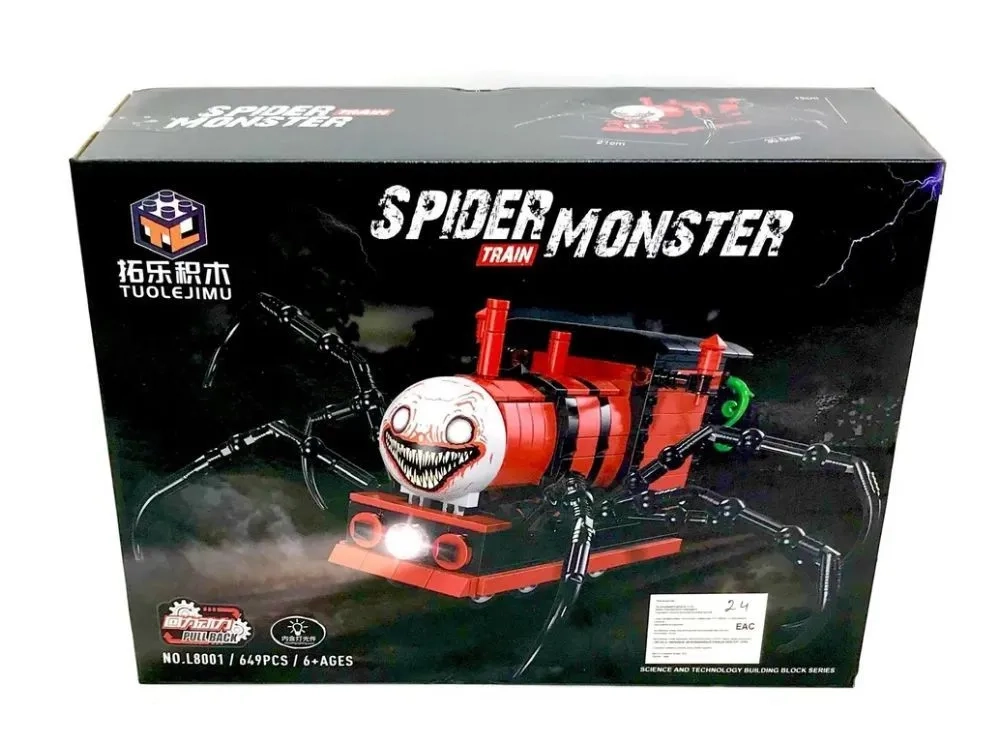 Паровоз Монстр-Паук Конструктор 649д Паровоз Монстр-Паук Конструктор 649д