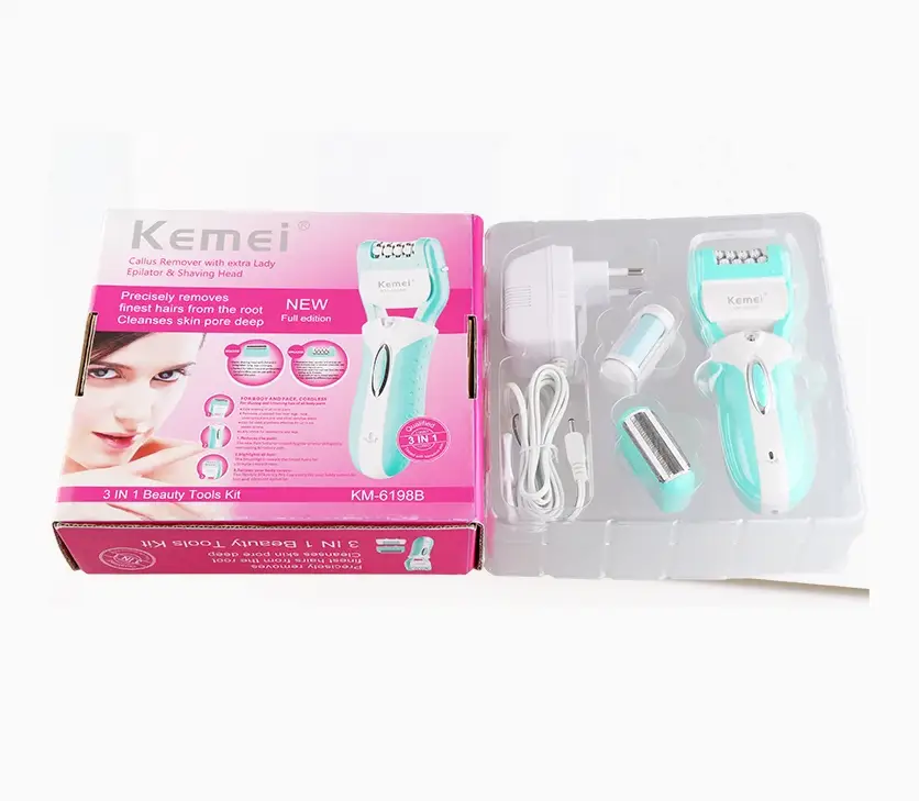 Эпилятор 3в1 Kemei KM-6198B
