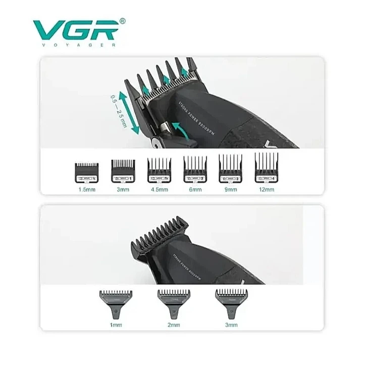 Профессиональный набор для стрижки волос 3в1 VGR V-640S3