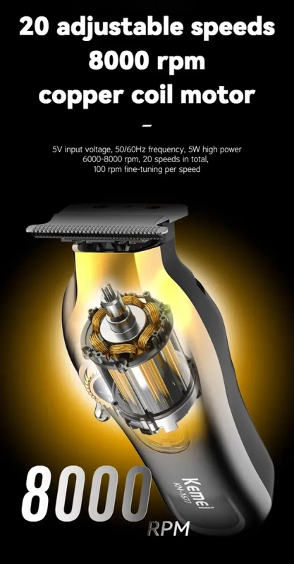 Набор для стрижки волос 3в1 Kemei KM-8557 Набор для стрижки волос 3в1 Kemei KM-8557