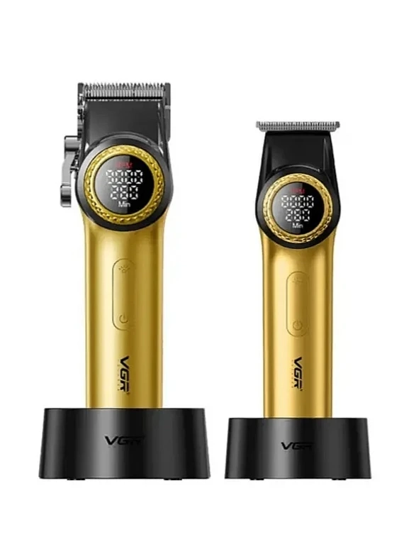 Набор машинок для стрижки волос VGR V-001&977