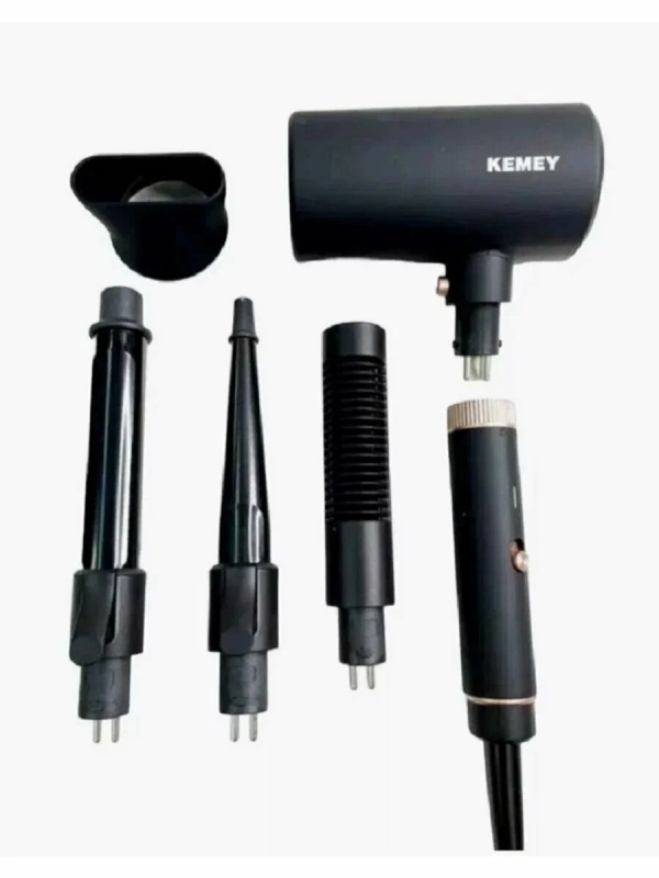 Фен для волос 4в1 Kemei KM-9203 Фен для волос 4в1 Kemei KM-9203