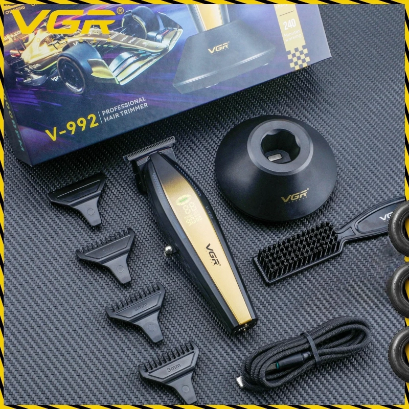 Триммер для стрижки волос VGR V-992 Золотой